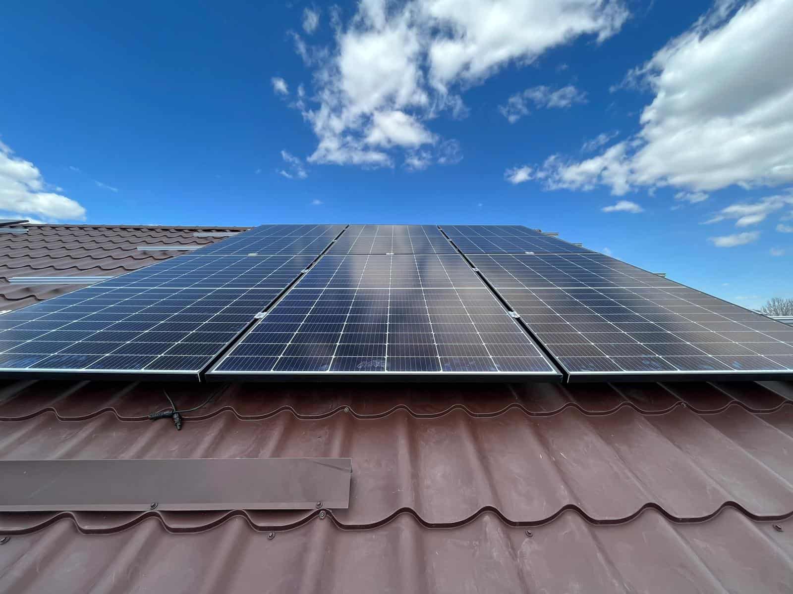 Prosumator, Fotovoltaic panels on roof
